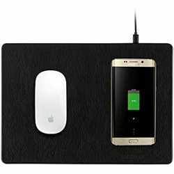 Liten matta med trdls laddare Qi MiniBatt MB-PAD Svart