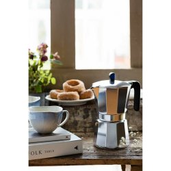 Italiensk Kaffepanna Monix M860009 Silver Aluminium