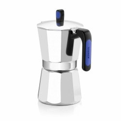 Italiensk Kaffepanna Monix M860009 Silver Aluminium