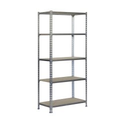 Bokhylla Simon Rack Maderclick 5/400 750 kg Metall Tr 5 Hyllor