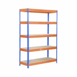 Bokhylla Simon Rack Bricoforte 1206-5 5 Hyllor 1500 kg 200 x 120