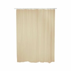 Duschdraperi Exma basic Beige PVC 140 x 180 cm