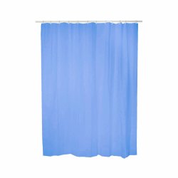 Duschdraperi Exma Bl PVC 140 x 180 cm