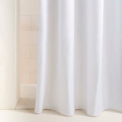 Duschdraperi Exma Vit PVC 180 x 180 cm