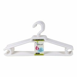 Hngare Blanch Dem Blanch Plast 6 Delar 42 x 20 cm (8 antal)