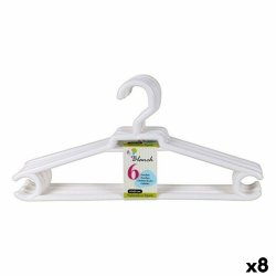 Hngare Blanch Dem Blanch Plast 6 Delar 42 x 20 cm (8 antal)