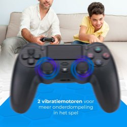 Trdls Spelkontroll NK NK-IG33001 Svart Bluetooth Sony PlayStat