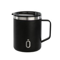 Termosmugg med lock F.C. Barcelona Marinbl Rostfritt stl