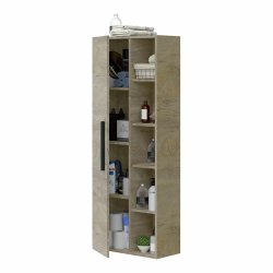 Skp Fors Brun Melamin 51 X 25 X 135 CM