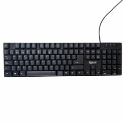Tangentbord iggual CK-FRAMELESS-105T Svart
