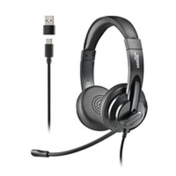 Hrlurar NGS VOX605USBC Svart