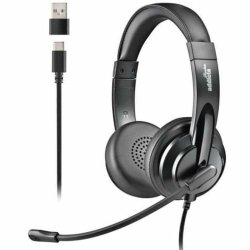 Hrlurar NGS VOX605USBC Svart