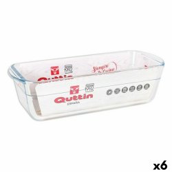 Rektangulr bakform Quttin 63079 1,7 L Glas 28,2 x 11,6 x 7,7 cm