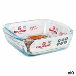Ugnsplt Quttin 66603 1,1 L Glas Fyrkantig 1,1 L 19,7 x 16,8 x 5