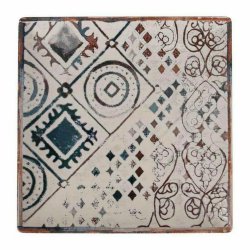 Platt skl La Mediterrnea Grecia Porslin 24 x 24 x 2 cm (6 anta
