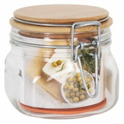 Burk Borgonovo Primizie Bambu 500 ml 10,5 x 10,5 x 10 cm (6 anta