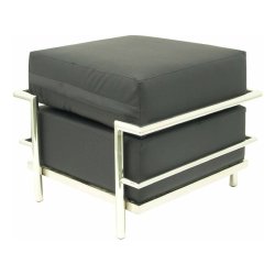 Fotpall Piqueras y Crespo 57PSPNE Svart Lderimitation
