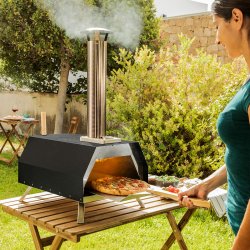 Pelletseldad Pizzaugn med Tillbeh�r Pizzahven InnovaGoods