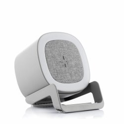 Laddare med trdls hgtalare med LED-lampor Souwis InnovaGoods