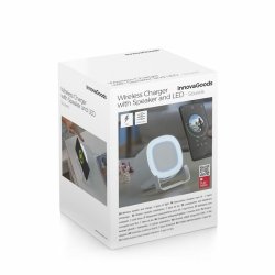 Laddare med trdls hgtalare med LED-lampor Souwis InnovaGoods