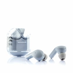 Trdlsa hrlurar med laddningsetui Grey InnovaGoods