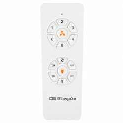 Takflkt med belysning Orbegozo CP 116116 40 W Svart