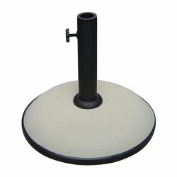 Parasollfot Marbueno Vit 36 x 29 x 36 cm Rund