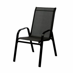 Kerti szk Marbueno Svart Stl 54 x 91 x 65 cm