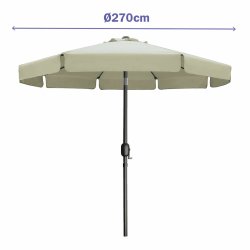 Naperny? Marbueno Beige  270 cm