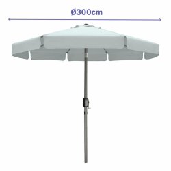Naperny? Marbueno Vit  300 cm