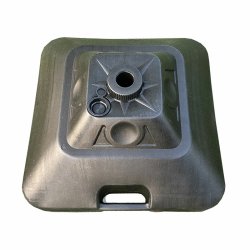 Parasollfot Marbueno Svart 45 x 27 x 45 cm Fyrkantig