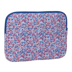 Laptopfodral Nait Nait Flores coimbra azul Bl 34 x 25 x 2 cm