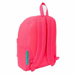 Laptopryggs�ck Nait Nait Fluor Rosa 31 x 41 x 16 cm