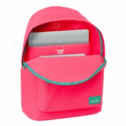 Laptopryggs�ck Nait Nait Fluor Rosa 31 x 41 x 16 cm