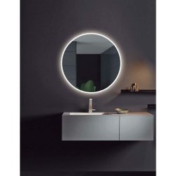 Badrumsspegel med LED-belysning Ledimex LOND004-80 Speglar