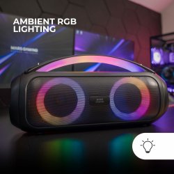 Brbar Bluetooth Hgtalare Mars Gaming MSPULSE Svart 4 W 50 W