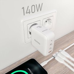 Vggladdare Aisens ASCH-140W3P030-W Vit 140 W (1 antal)