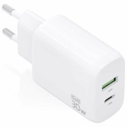 Vggladdare Aisens A110-0923 Vit 30 W