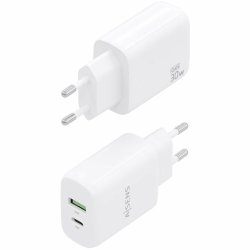 Vggladdare Aisens A110-0923 Vit 30 W