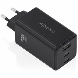 Trdls laddare Aisens ASCH-100W3P052-BK Svart 100 W