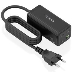 Trdls laddare Aisens ASCH-100W4P054-BK Svart 100 W
