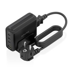 Trdls laddare Aisens ASCH-140W4P056-BK Svart 140 W