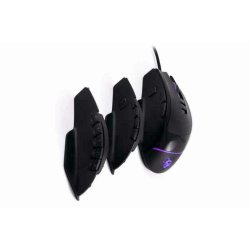 Gaming Mus CoolBox ProSwap Svart Modulr RGB