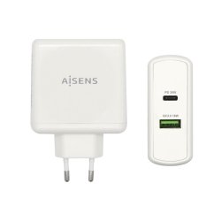USB-laddare och vgg Aisens ASCH-2PD45A-W Vit 57 W USB-C (1 anta