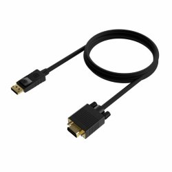 DisplayPort till VGA Adapter Aisens A125-0552 1 m Svart