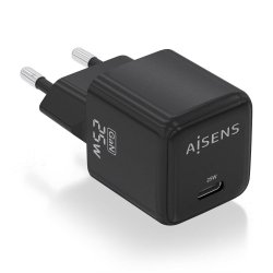 Vggladdare Aisens ASCH-25W1P013-BK 25 W Svart (1 antal)
