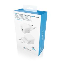 Vggladdare Aisens ASCH-25W2P014-W Vit 25 W (1 antal)