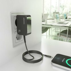 Vggladdare Aisens ASCH-1PD45WL032-BK Svart 45 W (1 antal)