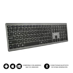 Tangentbord Subblim SUBKB-2PUE201 Svart