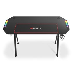 Skrivbord DRIFT DRDZ175RGB Svart 120 x 60 cm